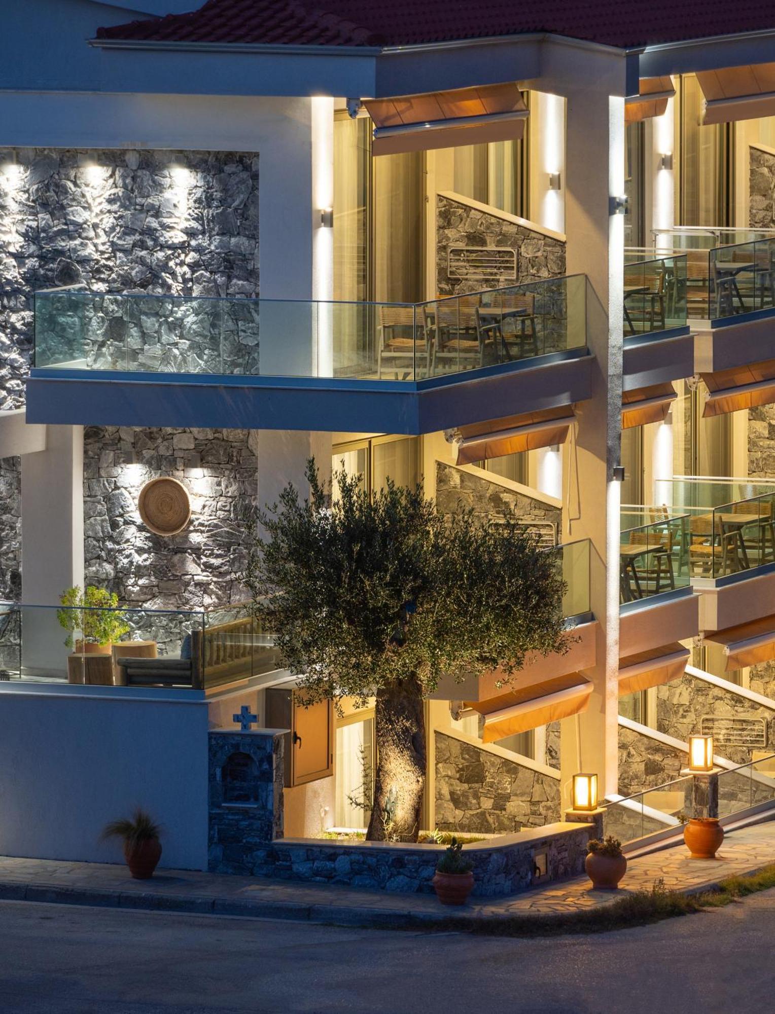 Ikies Apollon Boutique Hotel Sarti Exteriör bild