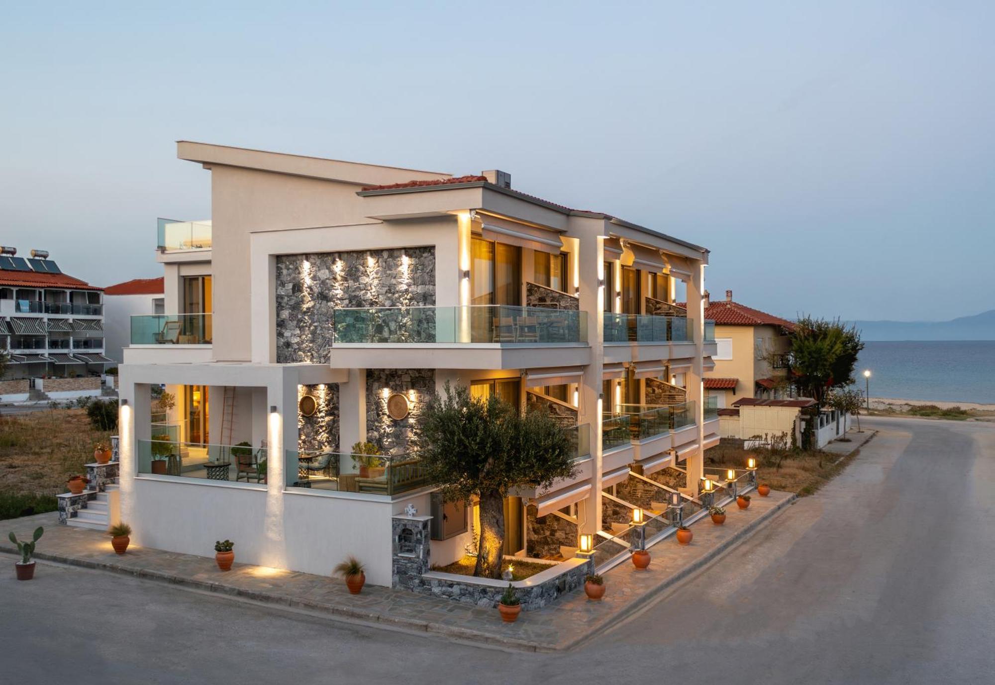 Ikies Apollon Boutique Hotel Sarti Exteriör bild