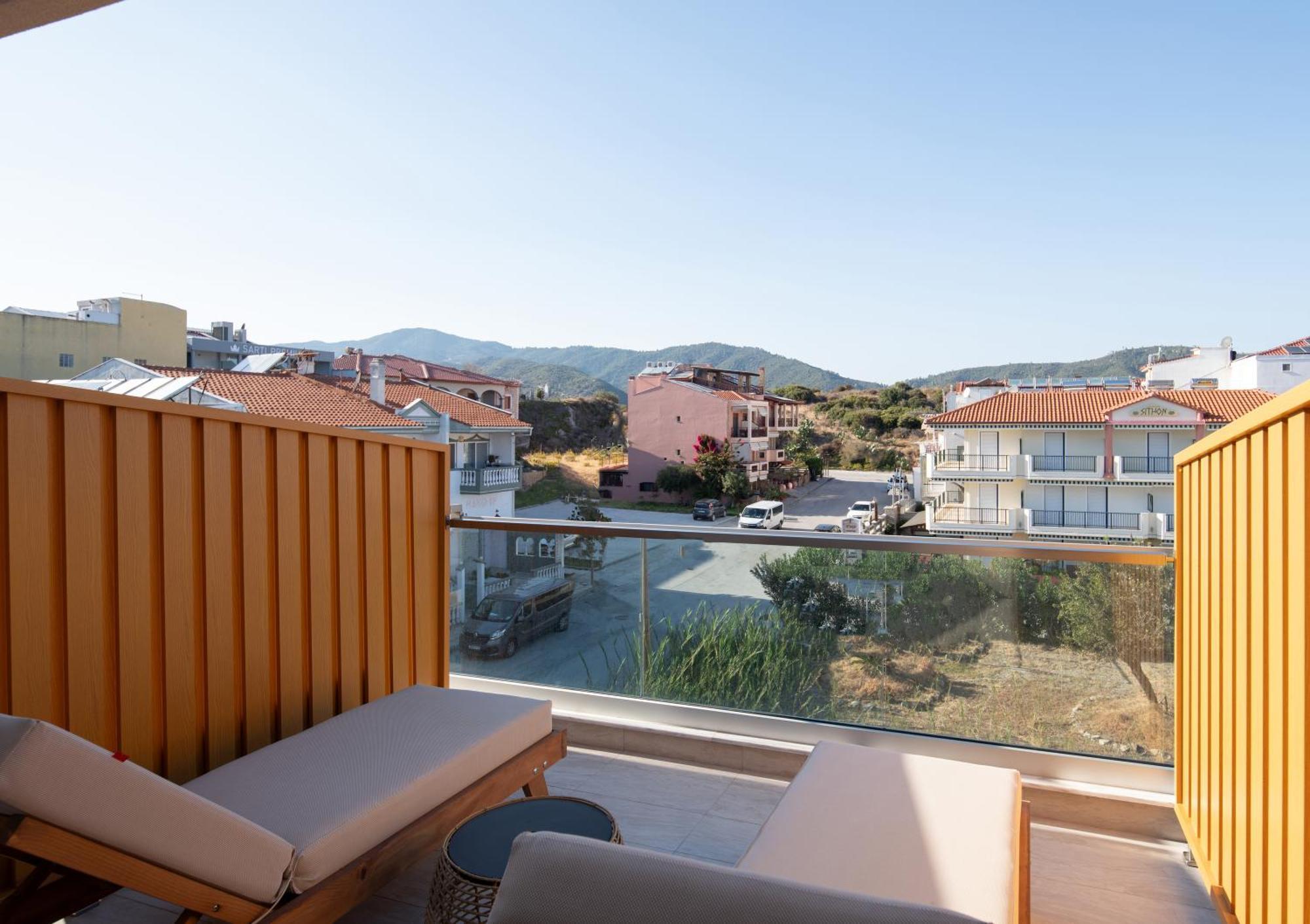 Ikies Apollon Boutique Hotel Sarti Exteriör bild